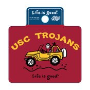 USC Trojans Life Is Good Jake Wheelin Sticker
